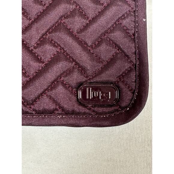 AUTHENTIC LUG Tandem Burgundy Lightweight Card Passport Wallet RFID - Picture 2 of 5